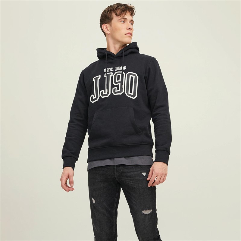 JACK AND JONES Heren Hoodies Zwart