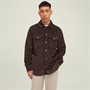 JACK AND JONES Chemises à Manches Longues Ollie Homme Marron