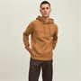JACK AND JONES Sweats à Capuche Star Basic Homme Marron-Orange