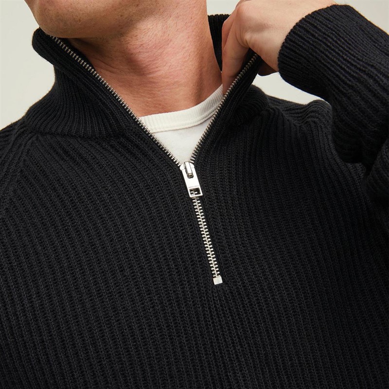 JACK AND JONES Herre Pannel Trøjer Sort