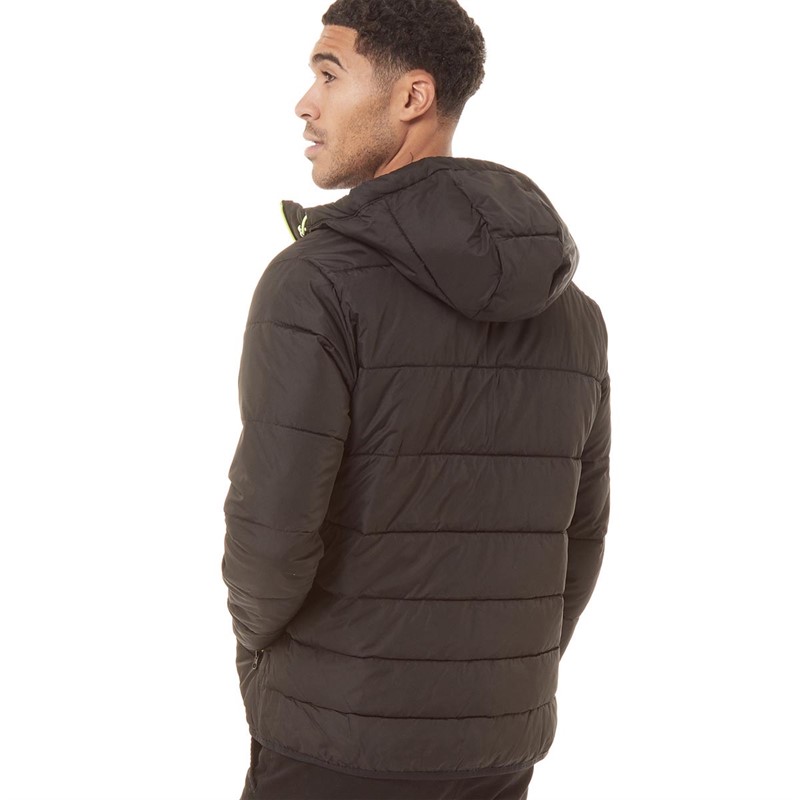 JACK AND JONES Mens Bobby Puffer Jacket Black