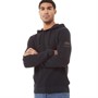 JACK AND JONES Mens Waffle Knit Hoodie Navy Blazer
