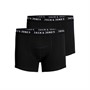 JACK AND JONES Mens Jon Two Pack Boxers Black