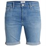 JACK AND JONES Heren Rick Denim shorts Lichtblauw