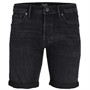 JACK AND JONES Short en jean Rick Homme Noir