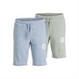 JACK AND JONES Short en Jersey New Tom Two Pack Garçon Multicolore