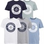 JACK AND JONES T-Shirts New Tom Five Pack Garçon Multicolore