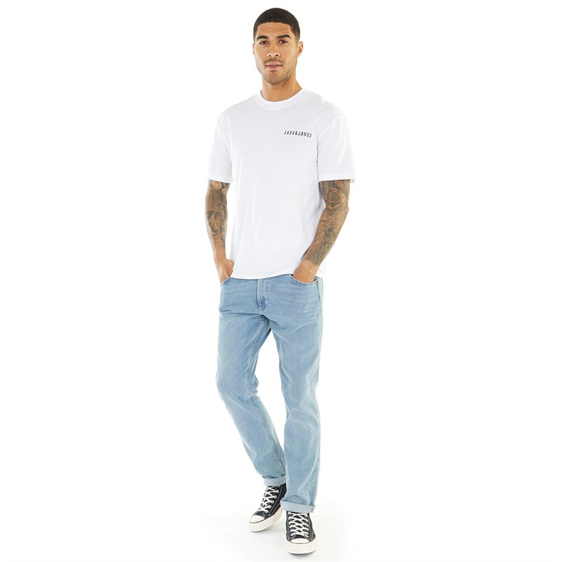 Buy JACK AND JONES Mens Muta T-Shirt White