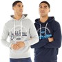 JACK AND JONES Sweats à Capuche Tikk Homme Multicolore