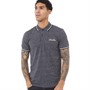 JACK AND JONES Herren Jortons Kurzarm Polohemden Schwarz