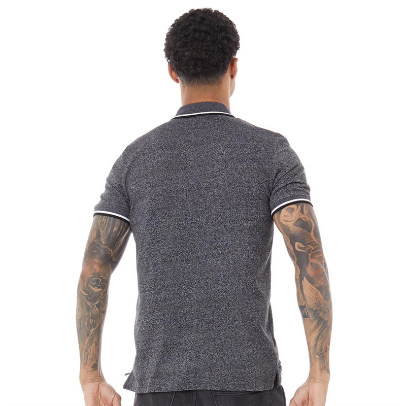 JACK AND JONES Mens Jortons Polo Black