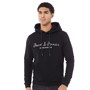 JACK AND JONES Herren Berg Kapuzenpullover Schwarz