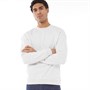 JACK AND JONES Mens Brink Crew Neck Sweatshirt White Melange