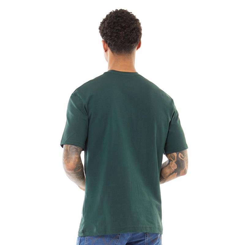JACK AND JONES Herre Relaxed T-shirts Mørk Grøn