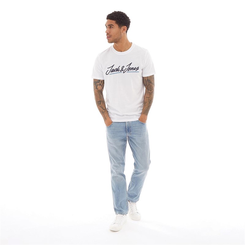 JACK AND JONES T-Shirts Reset Homme Blanc