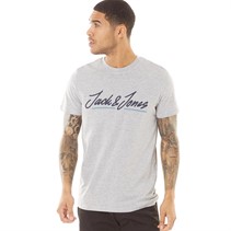 JACK AND JONES Herren Reset T-Shirts Graumeliert