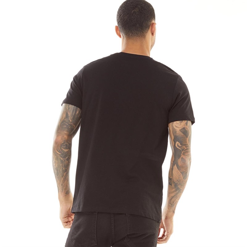 Buy JACK AND JONES Mens Reset T-Shirt Black