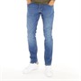 JACK & JONES Glenn jeansy o kroju „slim fit” dla niego kolor niebieski