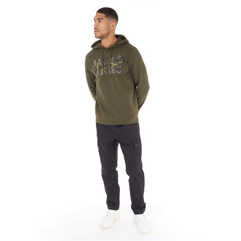 JACK & JONES Herren Bill Gray Cargo Jogginghose Schwarz