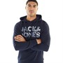 JACK AND JONES Sweats à Capuche Homme Bleu Marine