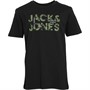 JACK AND JONES T-Shirts Tech Logo Garçon Noir