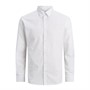 JACK AND JONES Jongens Joseph Overhemden met lange mouwen Wit