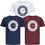 JACK AND JONES Chłopięce Thomas T-shirty Wielobarwny