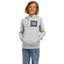 JACK AND JONES Sweats à Capuche Jcologan Garçon Gris Clair Chiné