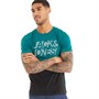 JACK AND JONES Mens Marco T-Shirt Storm