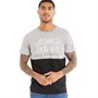 JACK AND JONES Mens Marco T-Shirt Light Grey Melange