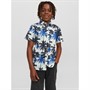 JACK AND JONES Boys James Tulum Shirt Nautical Blue