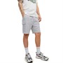 JACK AND JONES Heren Air Cargoshorts Gemeleerd Lichtgrijs