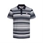 JACK AND JONES Polos à manches courtes Logan Stripe Homme Bleu Marine Foncé