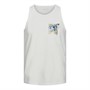JACK AND JONES Heren Becs Singlet Wit