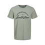JACK AND JONES T-Shirts Ace Homme Gris Vert