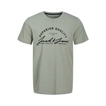 JACK AND JONES T-Shirts Ace Homme Gris Vert