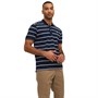 JACK AND JONES Polos à manches courtes Bluwin Stripe Homme Bleu Marine