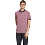 JACK AND JONES Heren Paulos Polo’s met korte mouwen Gemeleerd Rood