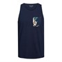 JACK AND JONES Heren Becs Singlet Marineblauw
