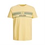 JACK AND JONES T-Shirts Garçon Jaune Pâle