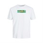 JACK AND JONES T-Shirts Energy Logo Garçon Blanc