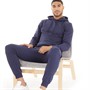 JACK AND JONES Mens Scripted Tracksuit Navy Blazer