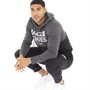 JACK & JONES Mens Lewie Tracksuit Dark Grey Melange/Black