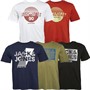 JACK AND JONES T-Shirts Star Homme Multicolore