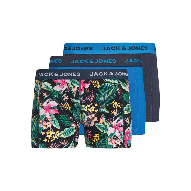 JACK AND JONES Heren Mack Trunks Boxershorts Multi