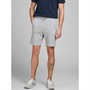 JACK AND JONES Heren Shark Jersey shorts Gemeleerd Lichtgrijs
