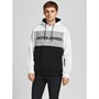 JACK AND JONES Sweats à Capuche Logo Blocking Homme Blanc