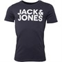 JACK AND JONES T-Shirts Corp Logo Homme Indigo Foncé