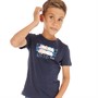 JACK AND JONES T-Shirts Wiseman Garçon Bleu Marine
