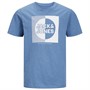 JACK AND JONES T-Shirts Wiseman Garçon Bleu Moyen